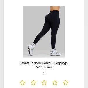 Elevate Ribbed Contour Leggings - Thrivin
